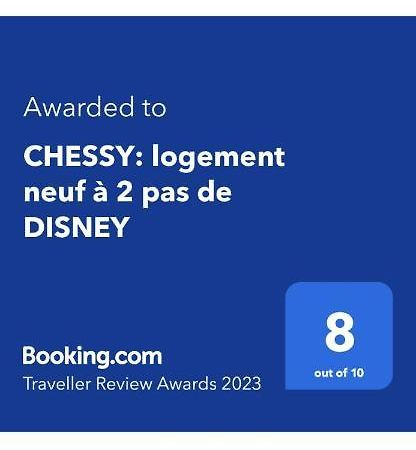 CHESSY: logement neuf à 2 pas de DISNEY Exterior foto