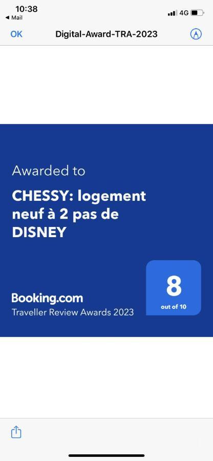 CHESSY: logement neuf à 2 pas de DISNEY Exterior foto